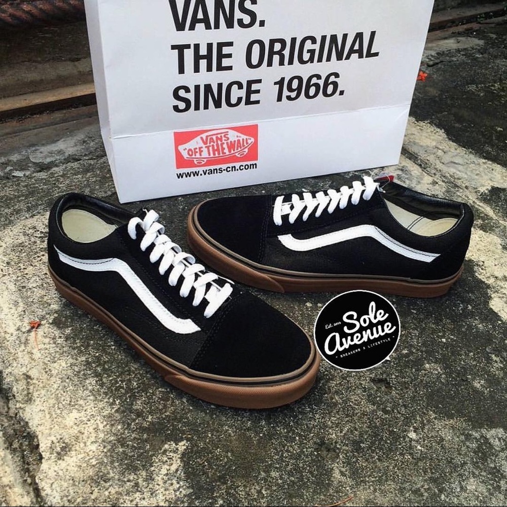 Vans Gum Old Skool (black/medium gum)